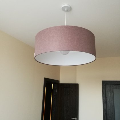 Griestu lampa guļamistabai D70 H25cm