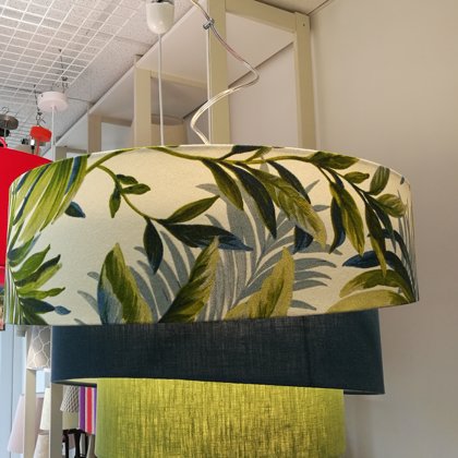 3-līmeņu griestu lampa bērnistabai ar D50, D40 un D30cm