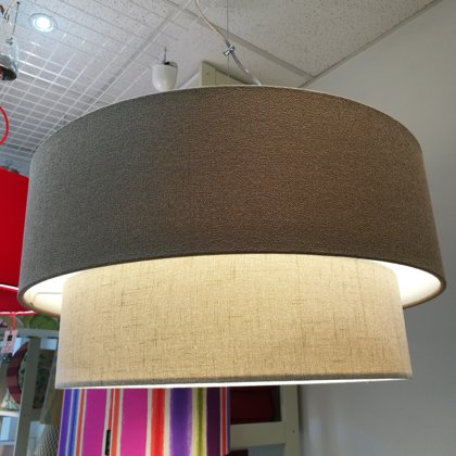 Lampa guļamistabai ar D50 un D40cm