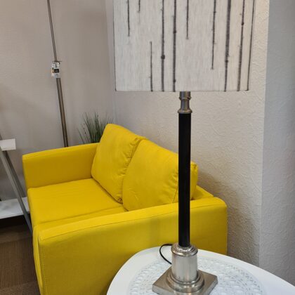 Abažūrs klienta atnestai galda lampa