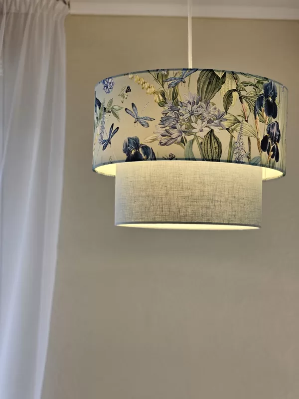 Divdaļīgā tortīte ar printa audumu augšā D40 D30cm