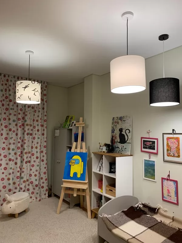 Griestu lampas bērnu istabai ar D35 H29cm