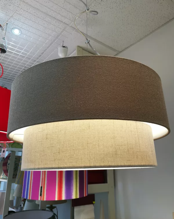 Lampa guļamistabai ar D50 un D40cm
