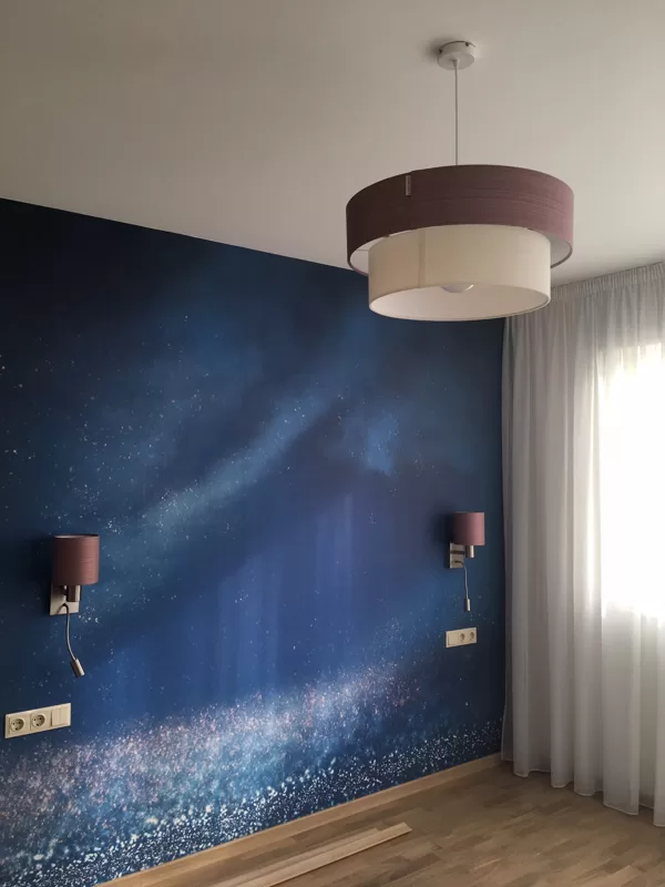 Lampu komplekts guļamistabai, D50 D40cm
