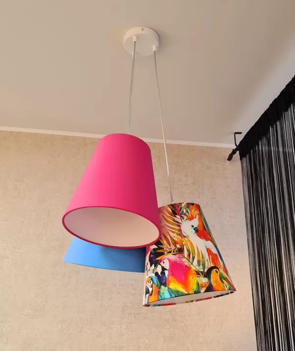 Pušķu lampa bērnu istabai