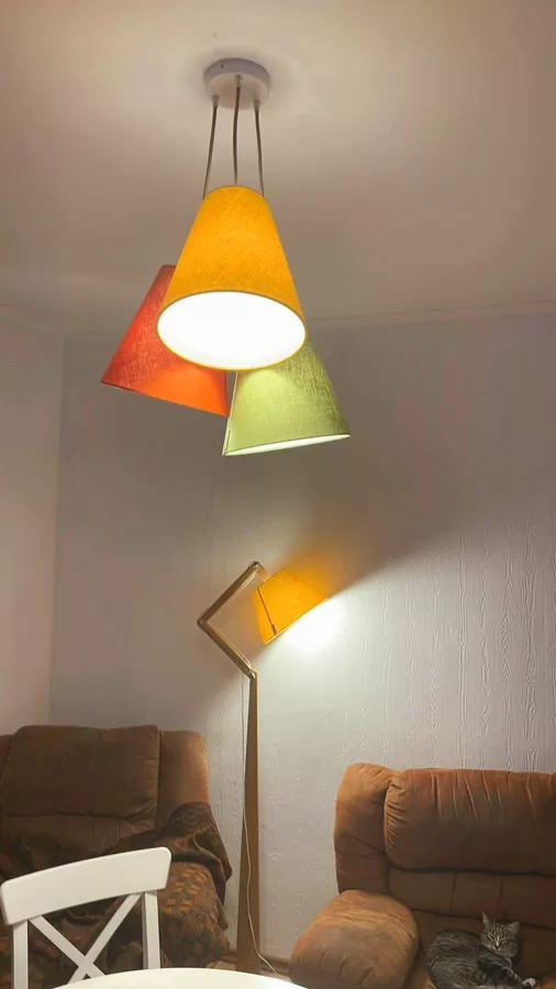 Lampu komplekts dzīvojamai telpai