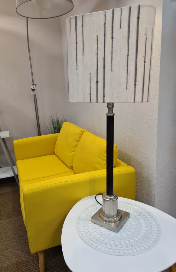 Abažūrs klienta atnestai galda lampa